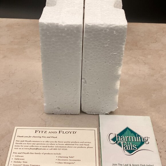 Fitz and Floyd Charming Tails “A New Little Sole” Dean Griff Baby Mouse in Shoe - Picture 5 of 11